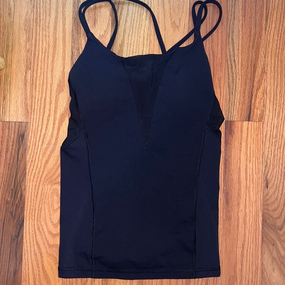 Mesh Panel LuLuLemon Top